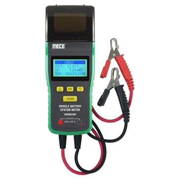 Vehicle Battery System Meter with Built - In Printer 