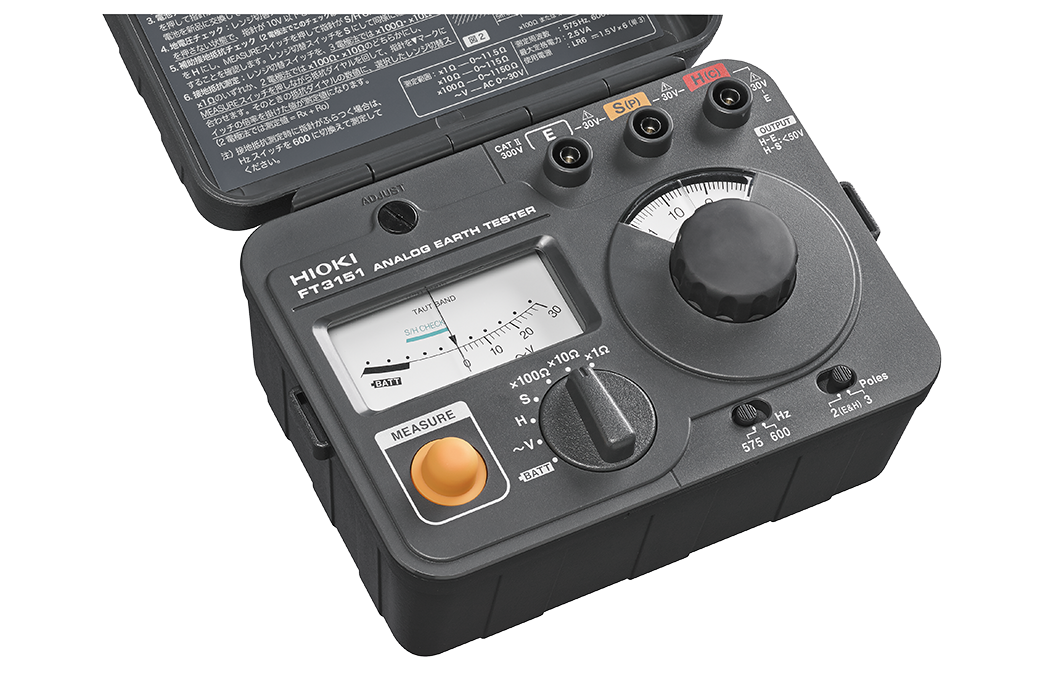 Analog Earth Tester