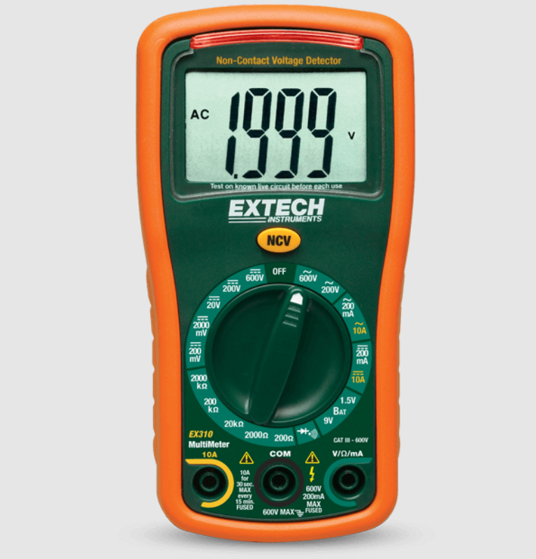 12 Function Mini MultiMeter+Non-Contact Voltage Detector
