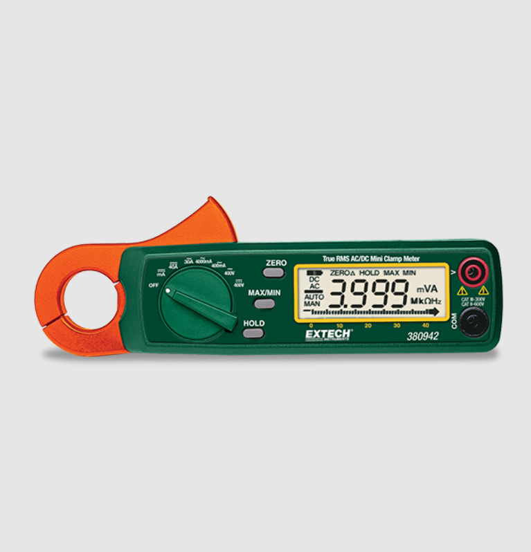 30A True RMS AC/DC Mini Clamp Meter
