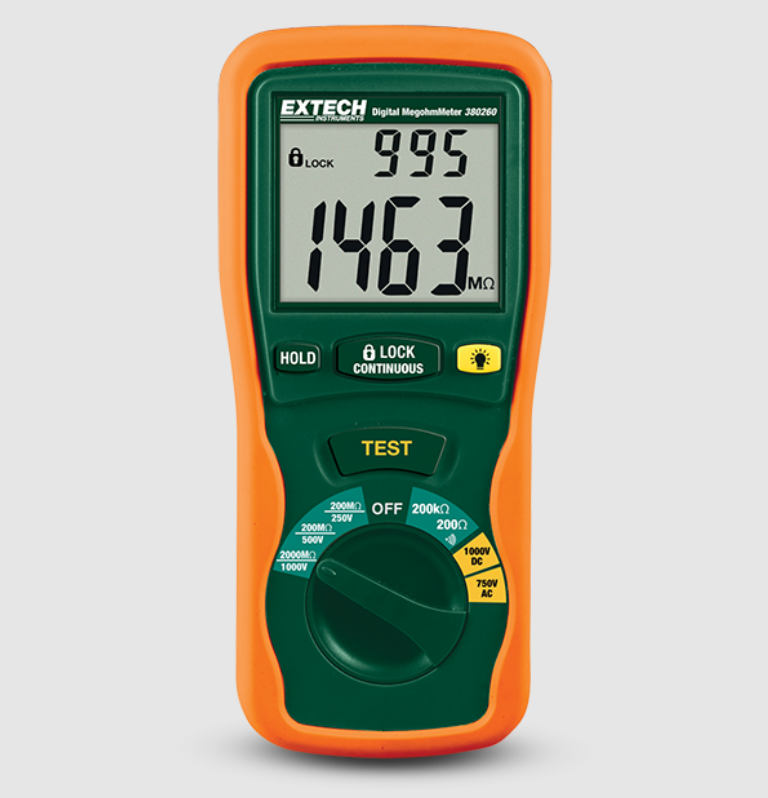 Autoranging Digital Megohmmeter