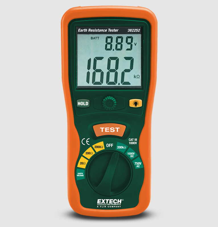 Earth Ground Resistance Tester Kit