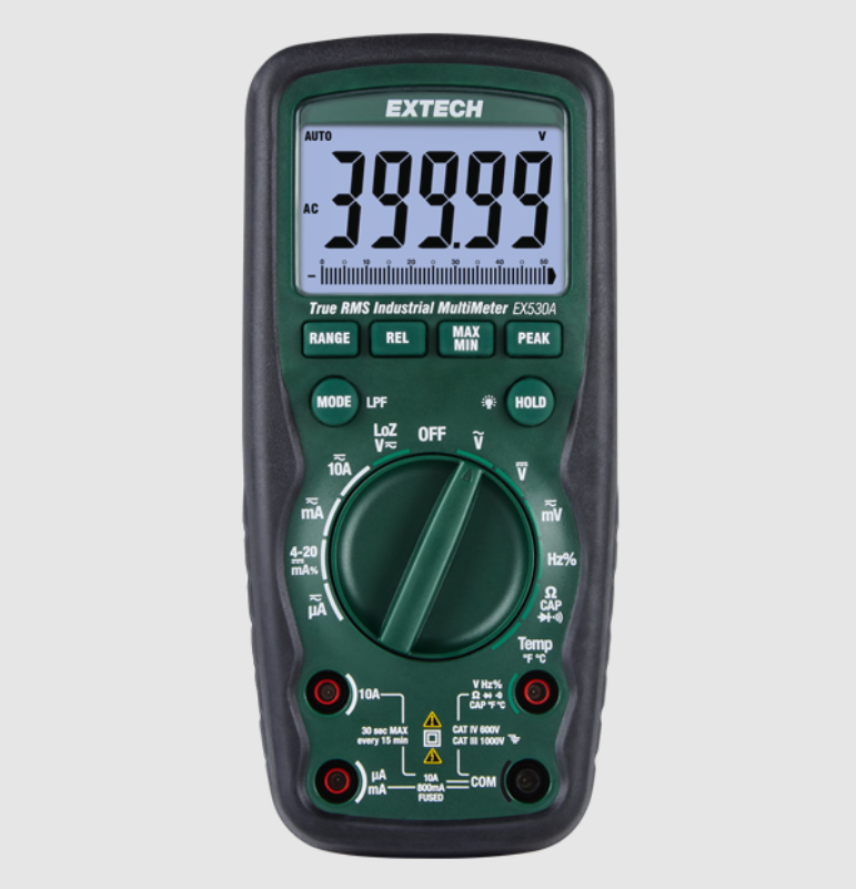 Heavy Duty True RMS Industrial Multimeter