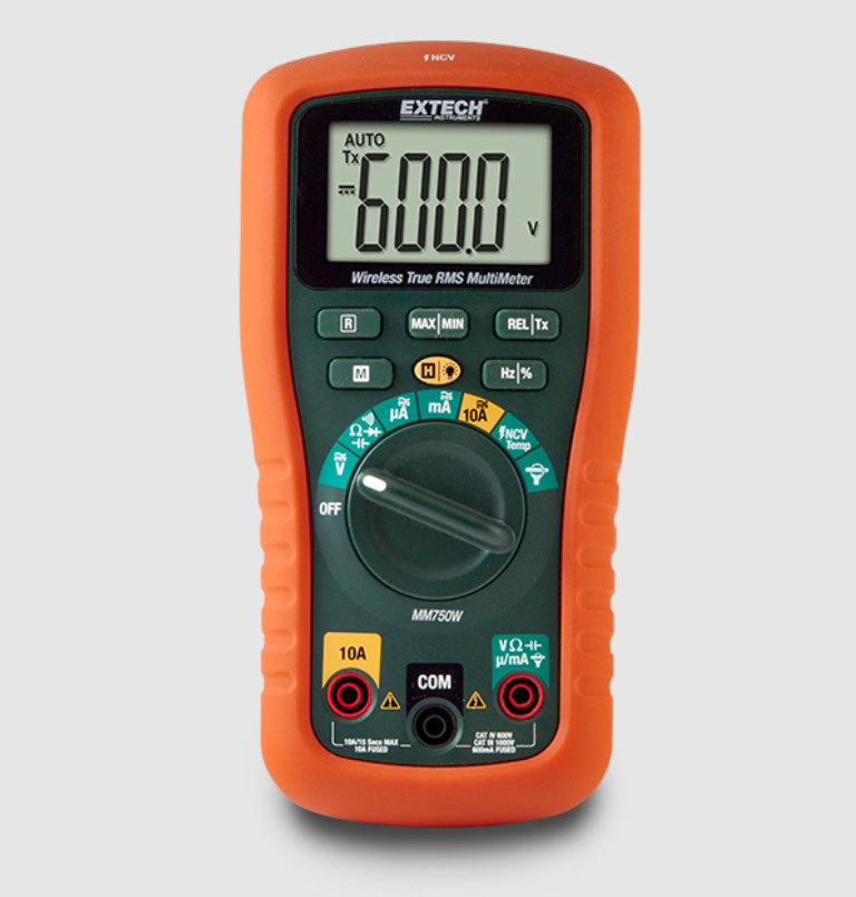 Wireless Datalogging CAT IV True RMS Multimeter