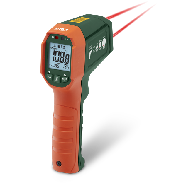 Dual Laser IR Thermometer