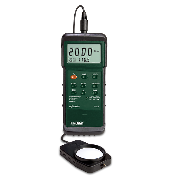 Heavy Duty Light Meter with PC Interface
