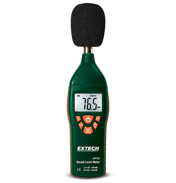 Low/High Range Sound Level Meter