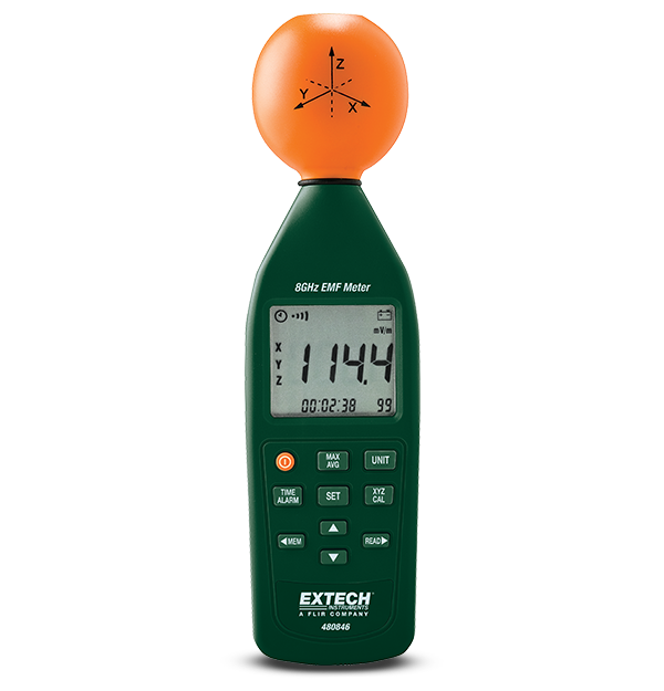 8GHz RF Electromagnetic Field Strength Meter