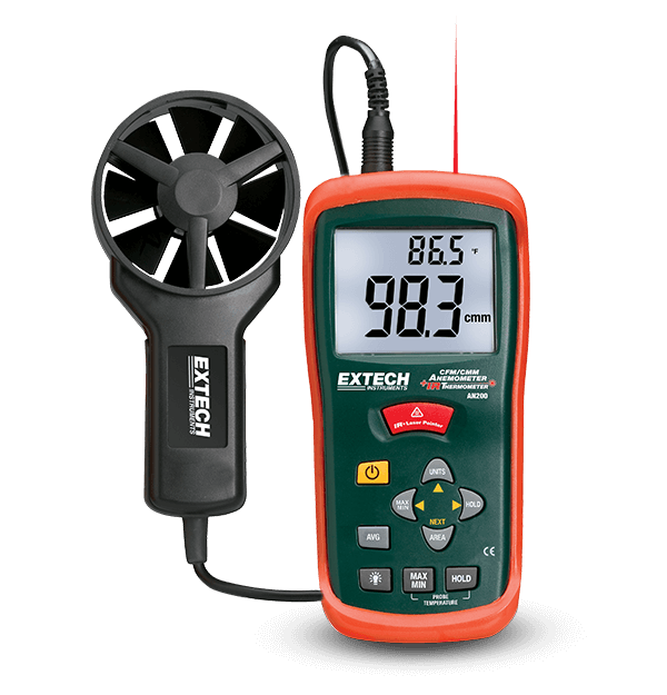CFM/CMM Mini Thermo-Anemometer 