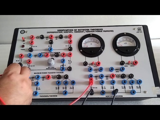 Network Theorems (Superposition, Norton's, Thevinin's, Maximum Power Transfer)
