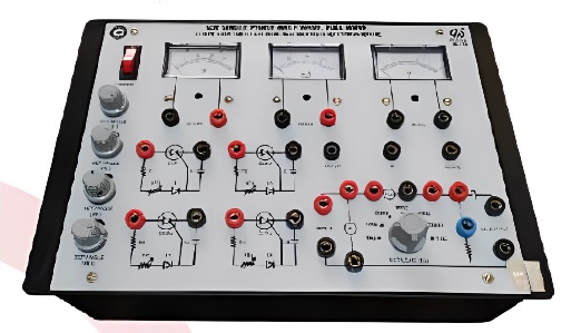 Single Phase Half wave, Full wave & Fully Controlled Bridge Rectifier/ Converter using SCR's