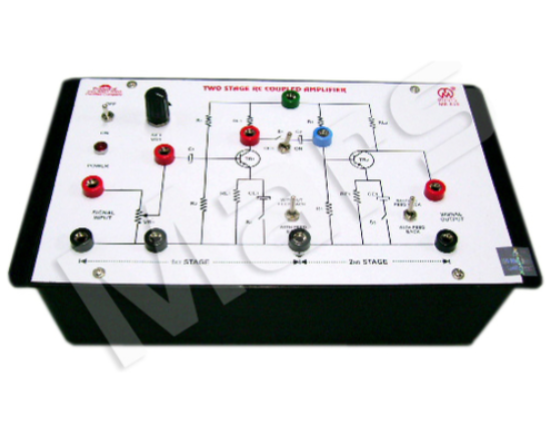 Two Stage RC Coupled Amplifier