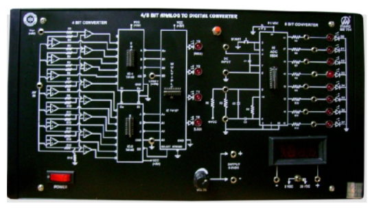 4/8 Bit Analog to Digital Converter